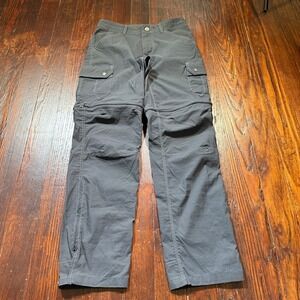 KUHL Pants Mens 30x32 Black Renegade Convertible Stealth Zip Off Hiking